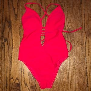 Sexy one piece swim suit